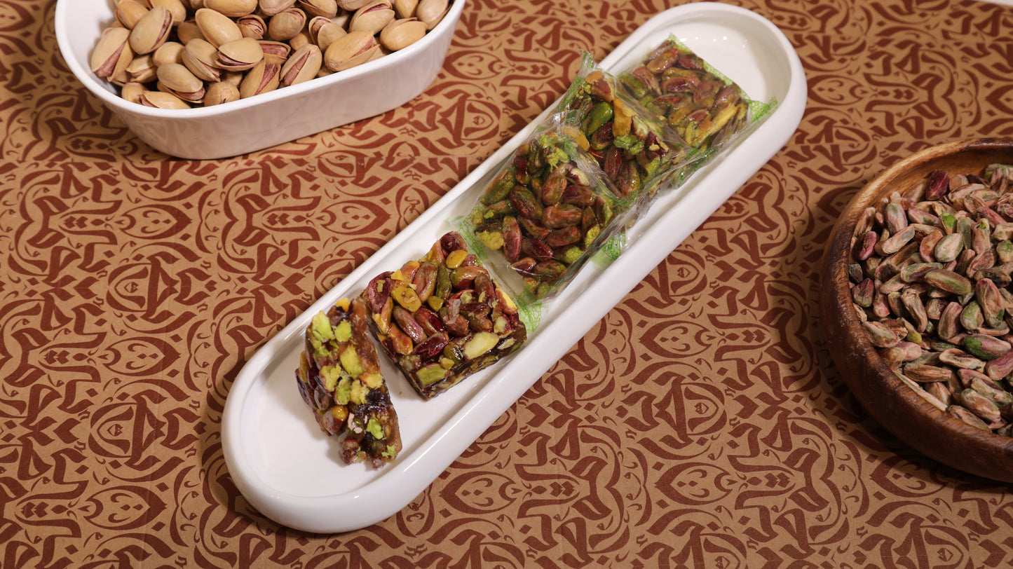 Kare Antep Fıstıklı Lüks Lokum