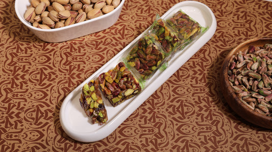 Kare Antep Fıstıklı Lüks Lokum