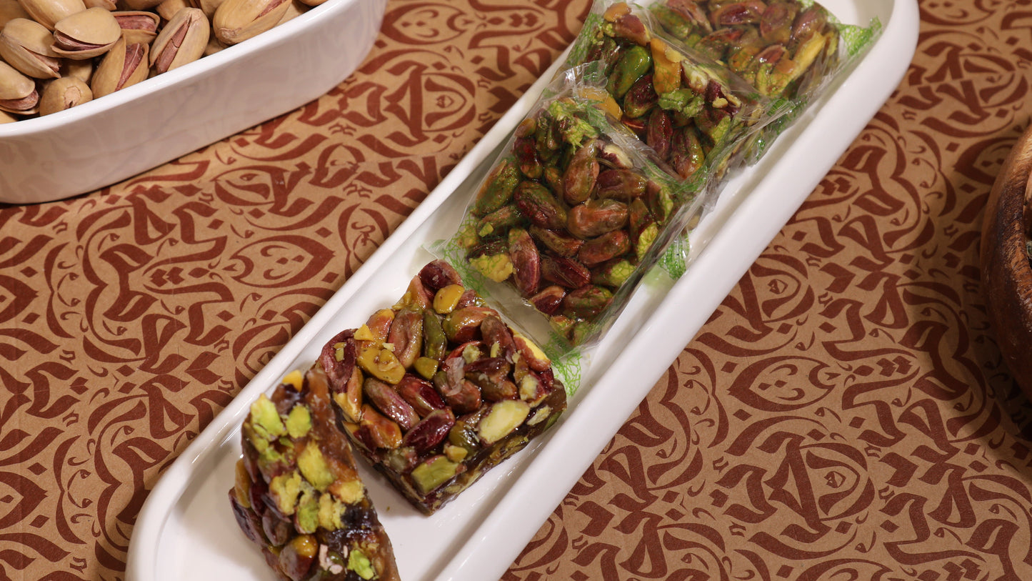 Kare Antep Fıstıklı Lüks Lokum