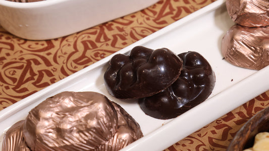 شوكولا روشة بندق غامقة